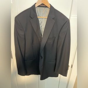 MENS PETER MILLAR SPORT COAT BLAZER JACKET BLACK SIZE 46R